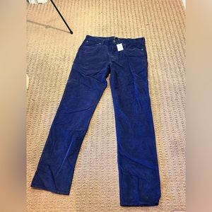 Men’s J Crew (34 x 32) Mercantile Corduroy Straight Fit Pants